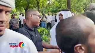 Rais Mstaafu Jakaya Kikwete, Diamond Platnumz walivyomfariji Gerald Hando baada ya mazishi ya Mkewe