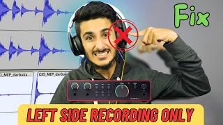 Mic Only Recording on One Side? Easy Fixes to Balance Audio in PC | Hindi/Urdu