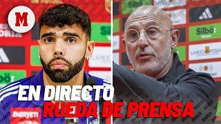 EN DIRECTO I Rueda de prensa de Luis de la Fuente y David Raya, en vivo