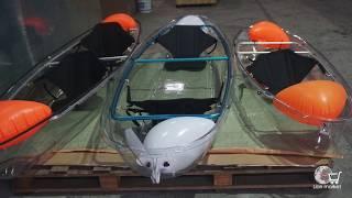 Clear Kayak transparent get yours today at WHOLESALE price