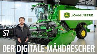 Der neue S7-Mähdrescher von John Deere. Eine neue Ära der Mähdrescher-Automatisierung