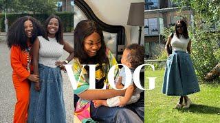 VLOG | LITTLE MAN MEETS HIS AUNTIE MERCY CHINWO FOR THE FIRST TIME | bwwm interracial couple