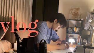 [vlog] student diaries | getting ready for school | graduate school life, productive vlog.