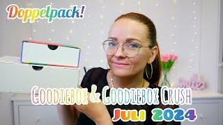 Doppelter Spaß! | Goodiebox & Goodiebox Crush | Unboxing Juli 2024 | Simplybee