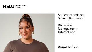 Student Experience: Simona Barbarossa on BA Design Management, International