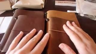 How I got disappointed by my Midori Birthday traveler's notebook passport camel