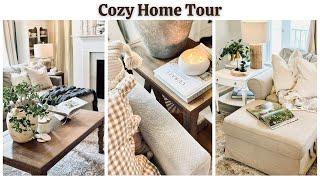 Cozy Home Tour 2024 | End of Summer Home Decor | Pre Fall