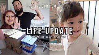 LIFE UPDATE VLOG: Packing Begins, Moving our Business and Decluttering