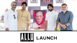 Launch of ALLU STUDIOS by Allu Family | Allu Aravind, Allu Bobby, Allu Arjun, Allu Sirish