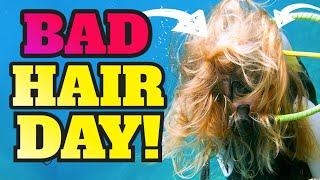 Hair Care for Scuba Divers (Tips & Tricks to avoid a "BAD HAIR DAY" for long haired divers!)