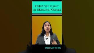 FASTEST Way to GROW an Educational Channel in 2023 