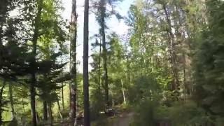 Portaging from BWCA Entry Point 75 to the Little Isabella River