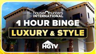 BINGE the Most Amazing Million-Dollar Houses Abroad! | House Hunters International | HGTV