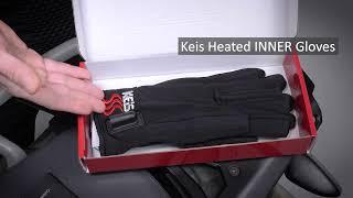 What is included with your Keis Heated INNER GLOVES