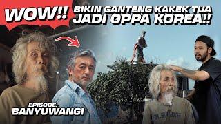 Rambut UBANAN Tapi Lebat, Tukang Sol Sepatu Tua AUTO Menyala !!!  Barbervan Keliling Eps. 11