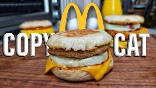 Egg McMuffin Recipe | Copycat Recipes | Breakfast Sandwich