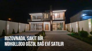 Buzovnada, Sakit Bir Məhəllədə Bağ Evi Satılır | Evim Əmlak