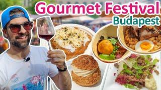 Eating at 10 PRESTIGIOUS Food Places of BUDAPEST in A DAY | Gourmet Festival 2024