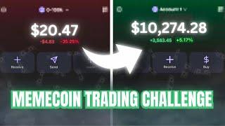 FLIPPING 0.1 SOL INTO $10,000 TRADING MEMECOINS EP. 4 (REALISTIC TRADING CHALLENGE)