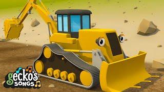 Construction Site Tune｜Gecko's Garage｜Children's Music｜Trucks For Kids｜Gecko's Songs