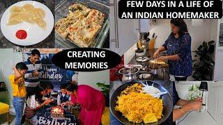 Few Random Days in Our Life - Cooking, Decorating, Organizing & Outing