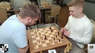 GM Joker (2409) vs IM A. Tsvetkov (2432). Chess Fight Night. CFN. Ultrabullet Round 6