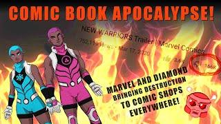 Comic Industry Collapse | Comic Shops Closing as Marvel and Diamond Fan the Flames!