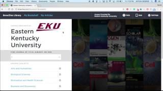 Chasing a Citation - EKU Libraries