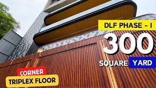 300 SQYD Triplex with Capsule Lift | Builder floor in gurgaon | DLF Phase - I | Sabharwal Associates