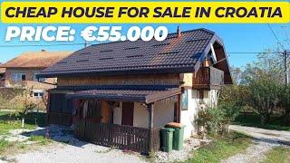 Buy This Cheap House For Sale In Croatia Now |Cheap Rural House For Sale In Croatia