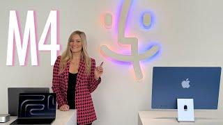 New M4 Macs! First look at everything new! Pink iMac, MacBook Pro's and new Mac Mini!