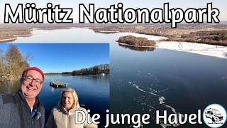 #275 Müritz Nationalpark, alles eingefroren, die junge Havel