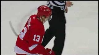 Pavel Datsyuk Between the Legs Play vs Senators 2/13/2010