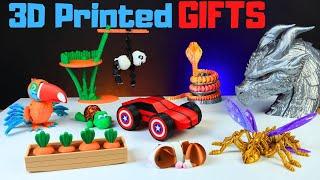 TOP 25 COOL Things to 3D Print for GIFT | Best 3D Printed Gifts Ideas