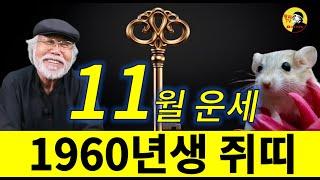 2024년 11월운세 [1960년생] #11월운세 #1960년생운세 #쥐띠운세 #이달의운세 #11월