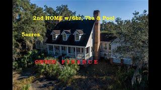 This is 2nd home video with 5 acres land highly undervalued for your profit