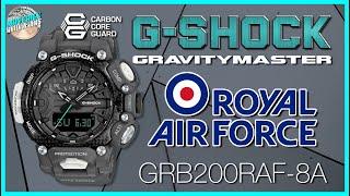 To The Stars! | G-Shock Gravitymaster Royal Air Force Limited Edition GRB200RAF-8A Unbox & Review