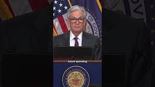 Powell on the Fed downgrading its outlook for economic growth to 1.7% down from 2.1%