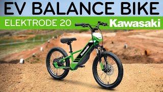 EV DIRTBIKE! Kawasaki Elektrode 20 Motorcycle Review