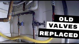 PLUMBING REPAIRS | VALVES REPLACED