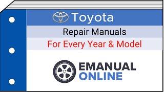 How to Find Any Toyota Repair Manual in 2 Minutes or Less