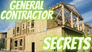 GENERAL CONTRACTOR SECRETS