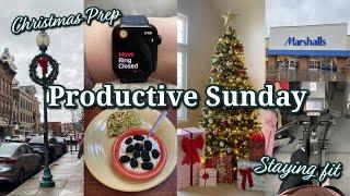 Ultimate Sunday Reset: Prep for Christmas, House Cleaning, and Workout Routine for Weight Loss!