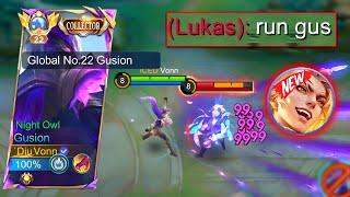 GLOBAL GUSION WENT UP AGAINST NEW HERO LUKAS IN NEW SEASON!!