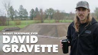 THE WORST SKATEPARK EVER w/ David Gravette | Philomath, Oregon