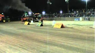 John Auer pulling his Kenworth at Meadville Fair 2011