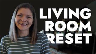 Living Room Reset | Tidy With Me | Mom of 6