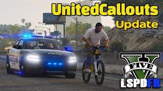 Guy goes flying off bicycle on highway - LSPDFR