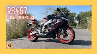 APRILIA RS457 | Initial Impressions | Would I buy one?