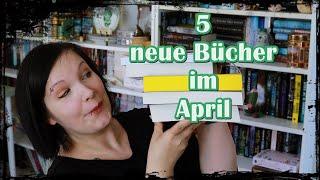 [Neuzugänge]   5 neue Bücher im April  ︱langersehnte Thriller︱#Bücher︱#bookhauls